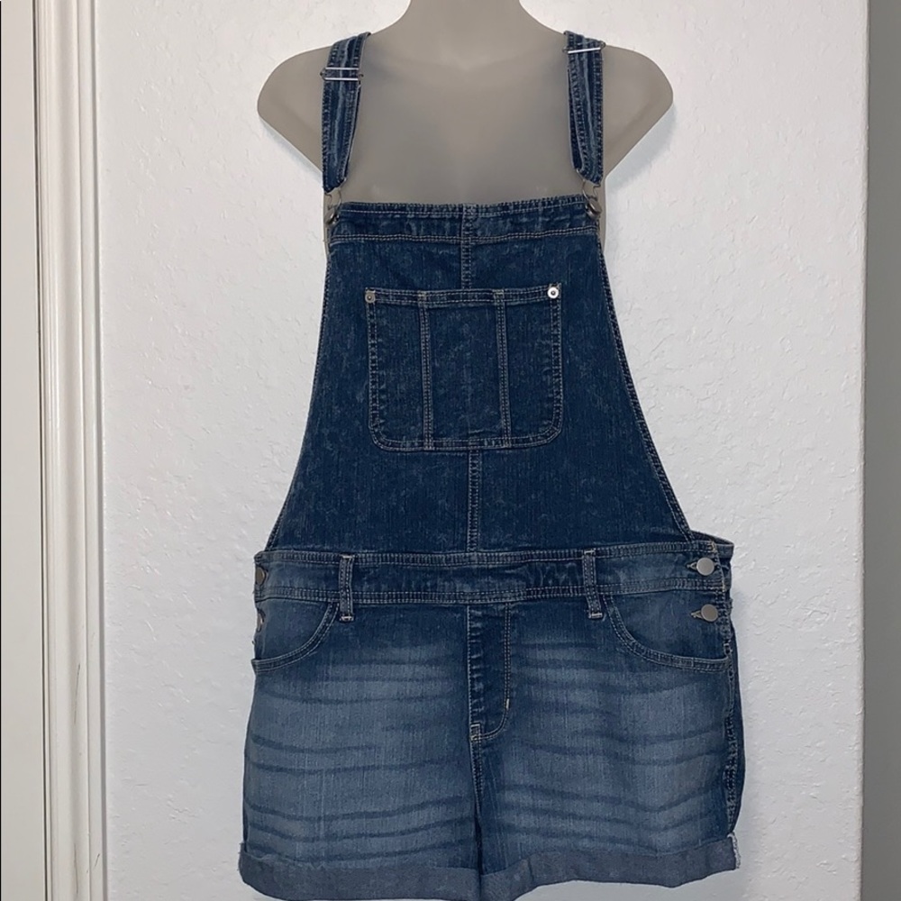 No Boundaries Overall Shorts